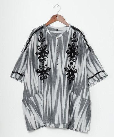 Suzani Inspired Embroidery Men's Top
