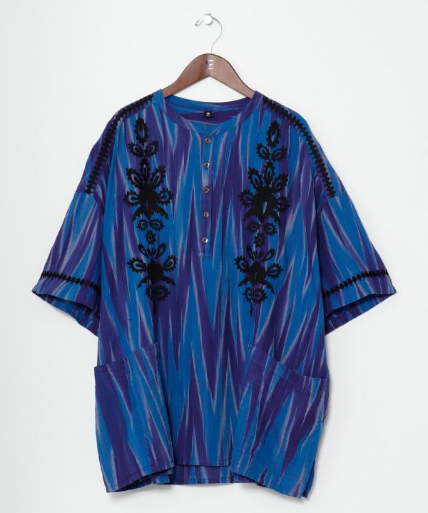 Suzani Inspired Embroidery Men's Top