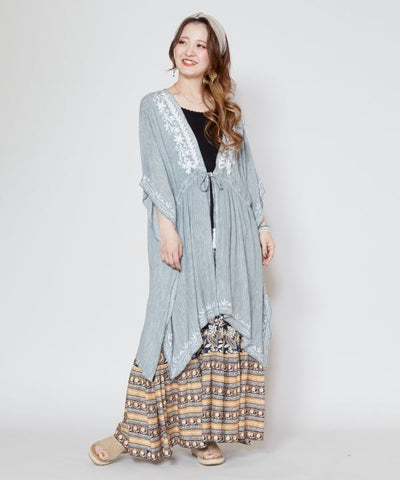 UV Protection Rayon Crepe Cardigan