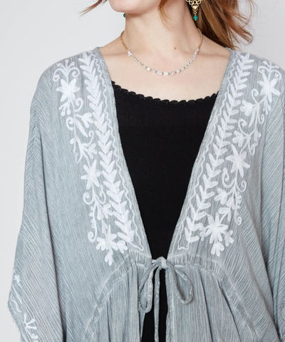 UV Protection Rayon Crepe Cardigan