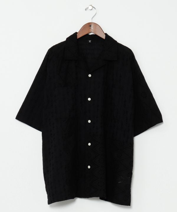 Schiffli Lace Shirt