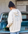 SURF＆Palms Soft Suede Hoodie