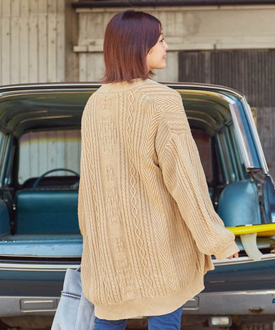 Cotton Knit Cardigan