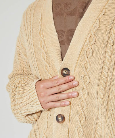 Cotton Knit Cardigan