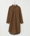 SURF＆Palms Corduroy Shirt Dress