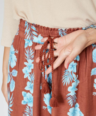 Hibiscus Wide Leg Trousers