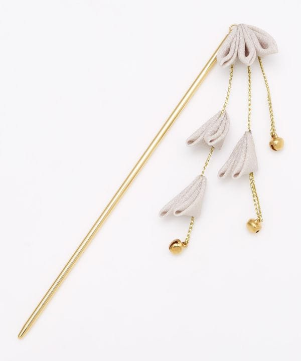 TSUMAMI ZAIKU Flower Petals Kanzashi Hairpin