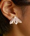 TSUMAMI ZAIKU Flower Petals Clip Earrings