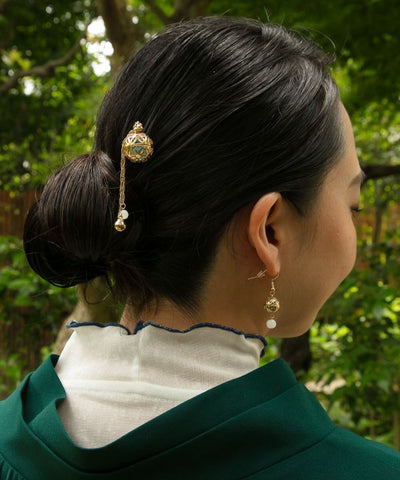 SUKASHI DAMA KANZASHI Hairpin