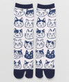 Tabi Socks - Neko no Kao 23-25cm