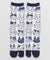 Tabi Socks - Neko no Kao 23-25cm