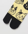 Tabi Socks - Neko no Kao 25-28cm