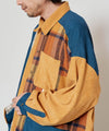 Corduroy Patchwork Shirt