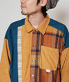 Corduroy Patchwork Shirt