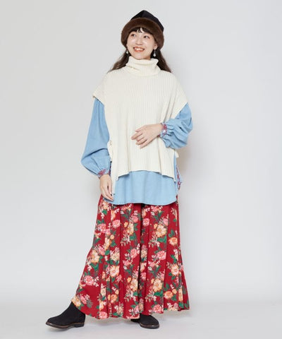 Dog Rose Wide Leg Pants