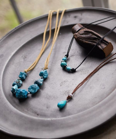 Turquoise Pendant Necklace