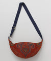 Velvet Round Shoulder Bag