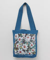 Organic Cotton Floral Art Tote Bag