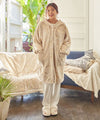 Hoodie Long Gown Loungewear