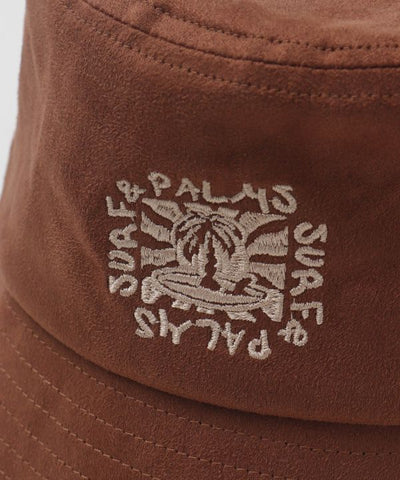 SURF＆Palms Suede Bucket Hat