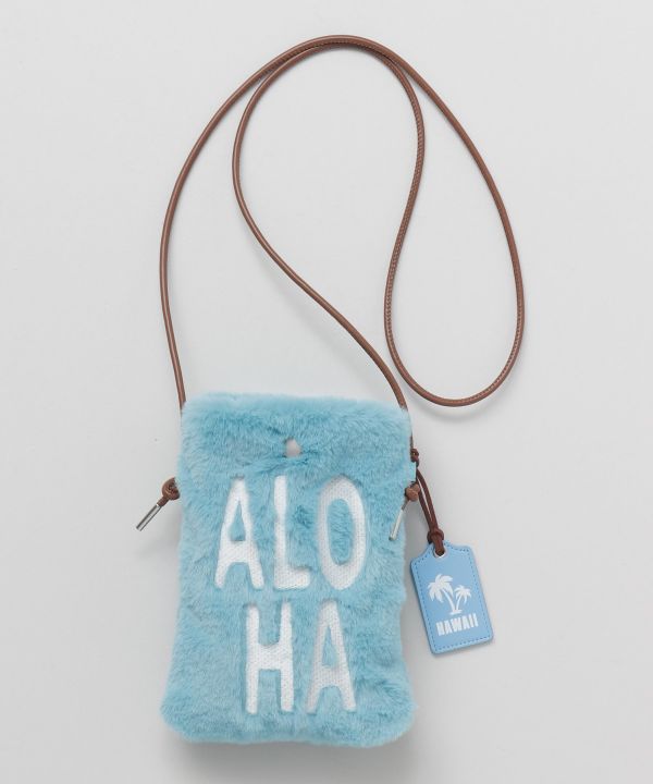 Fluffy Aloha Shoulder Bag