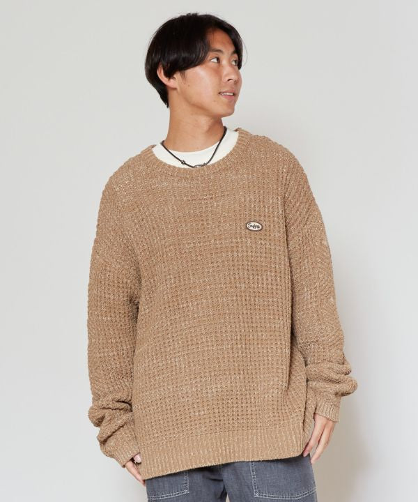 Waffle Pullover