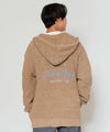 Knit Zip Up Hoodie