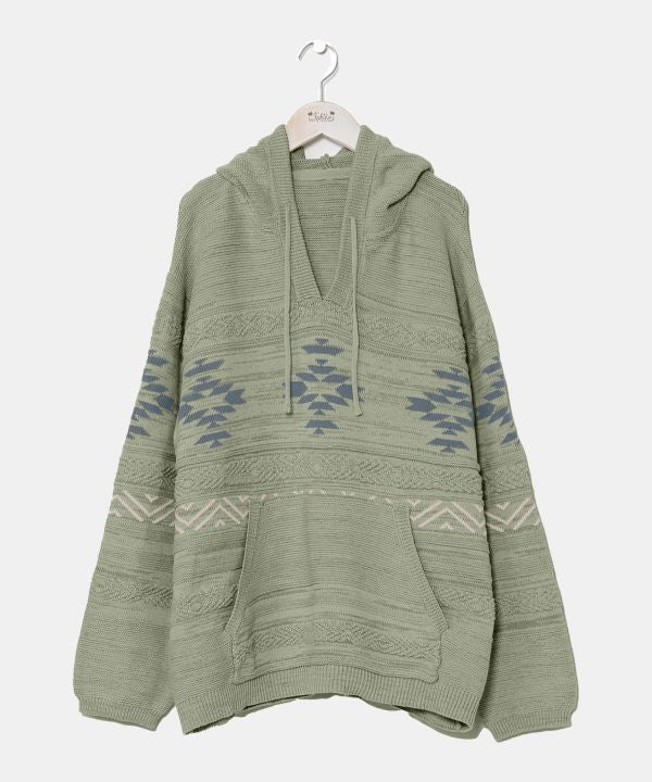 Ortega Pattern Hoodie