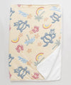 Hawaiian Pop Motif Throw - M