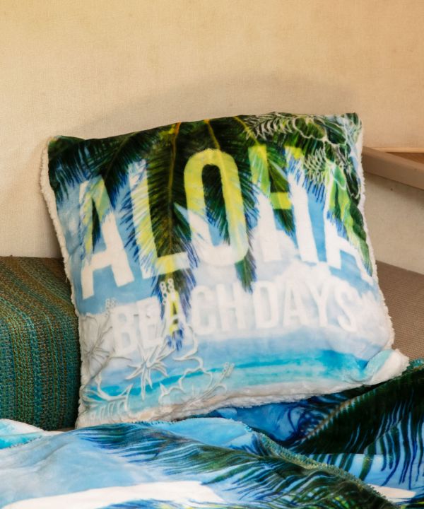 Hawaiian Landscape Cushion Cover