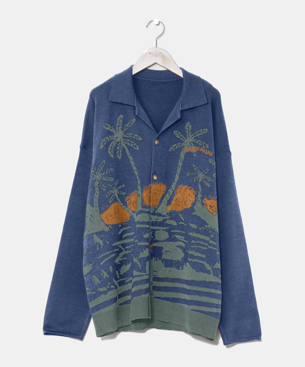 SURF＆Palms Aloha Knit Cardigan