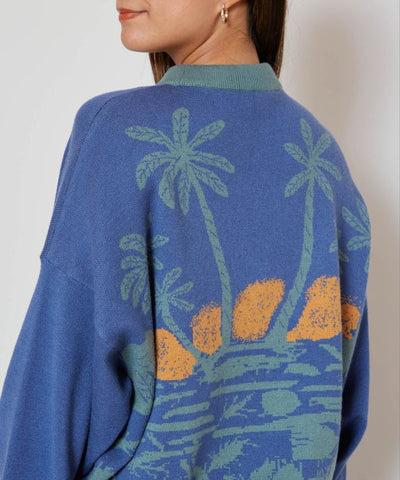 SURF＆Palms Aloha Knit Top