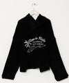 SURF＆Palms Pile Hoodie