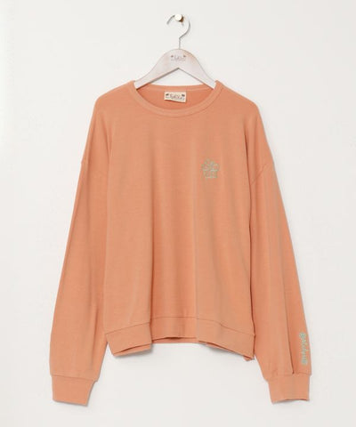 Relaxed Sweat Top with Pouch