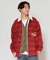 SURF＆Palms Checkered Jacket and Vest Set