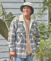 SURF＆Palms Checkered Jacket and Vest Set