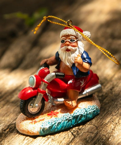 Aloha Santa Claus Ornament