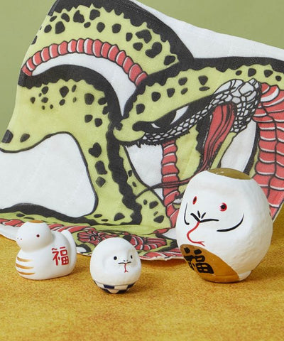 TAKASAKI DARUMA - 巳 (HEBI - Snake)