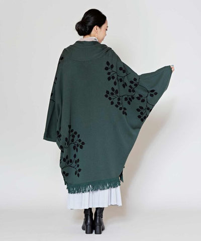 HUYUNOME - Long Knit Haori Cardigan