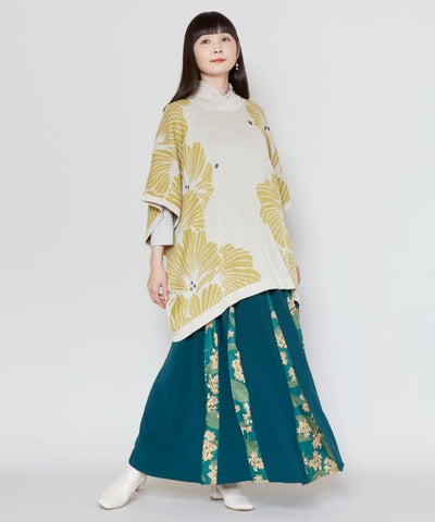 SHIKI FUYU - HAKKAKE Wide Skirt