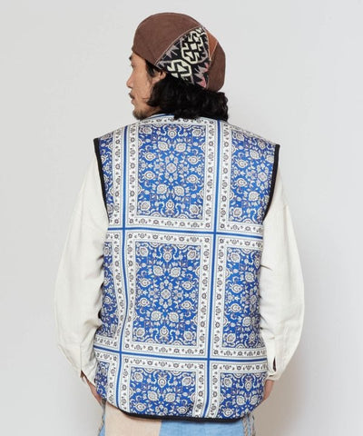 Tibetan Nomad Reversible Vest for Men