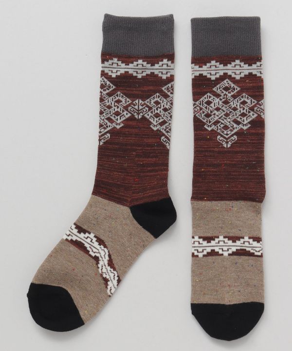 Endless Knot Mid Socks 23-25cm