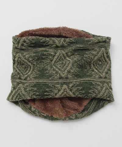 Navajo Pattern Jacquard Knit Snood