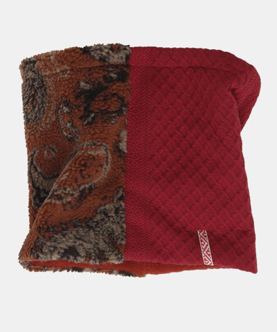 Patchwork Reversible Neck Warmer