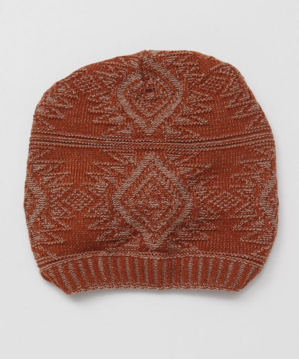 Navajo Pattern Jacquard Knit Beanie