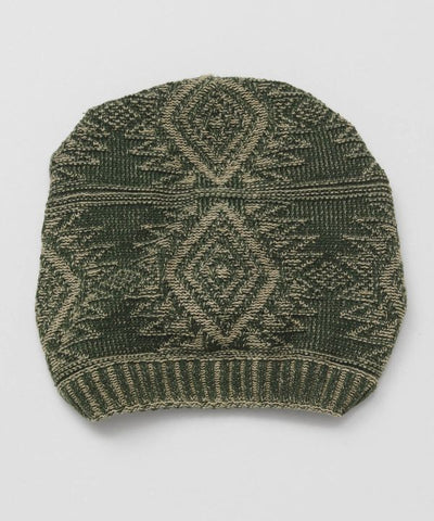 Navajo Pattern Jacquard Knit Beanie