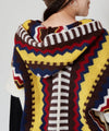 Knit Hoodie Poncho