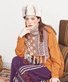 Patchwork Pattern Neck Warmer