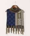 Patchwork Pattern Neck Warmer