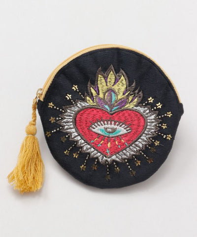 Heart Round Pouch